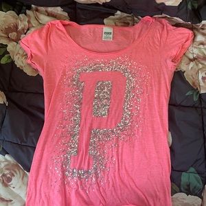 Vibrant PINK shirt! Perfect for summertime